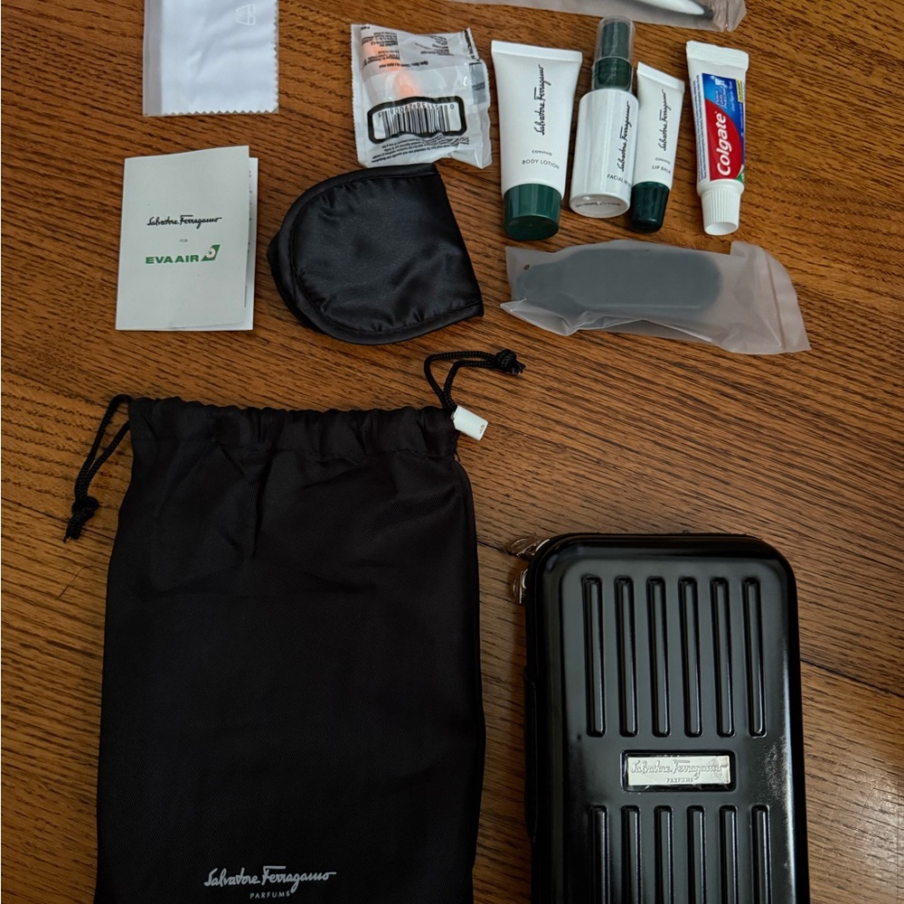 Salvatore Ferragamo EVA Business Class Amenity Case